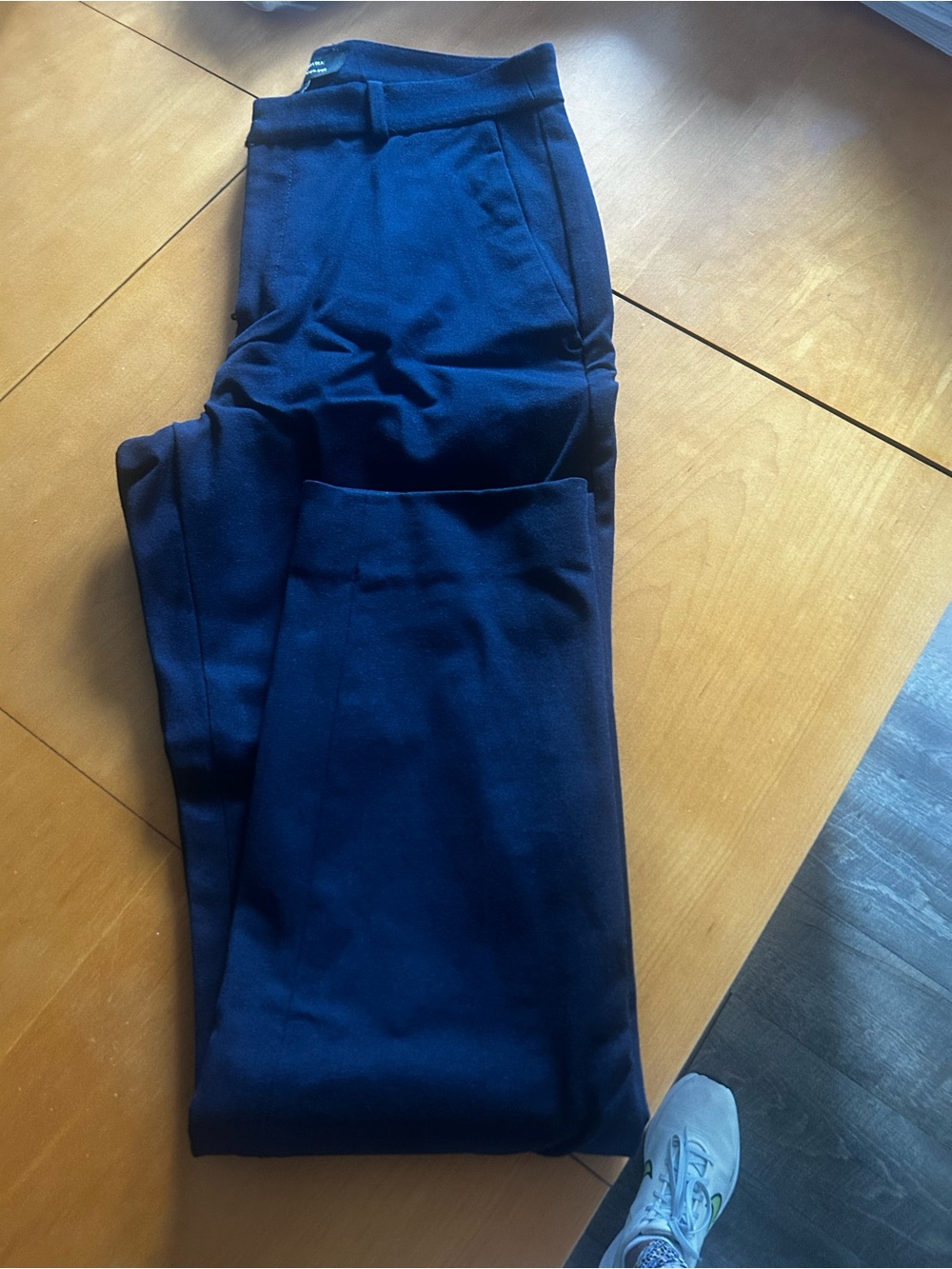 Banana Republic Navy Cropped Ankle Pants